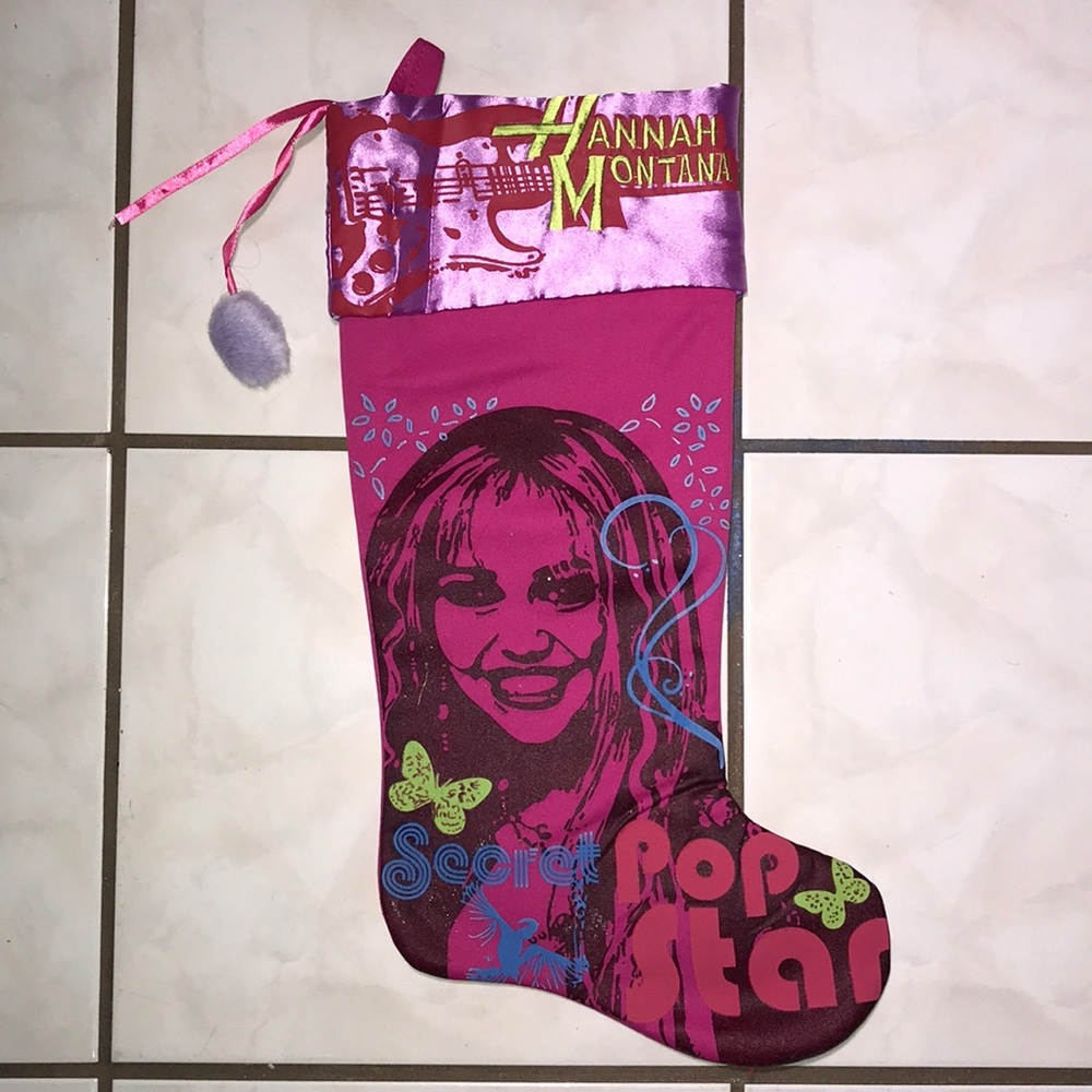 🎁Hannah Montana Christmas Stocking Secret PopStar
